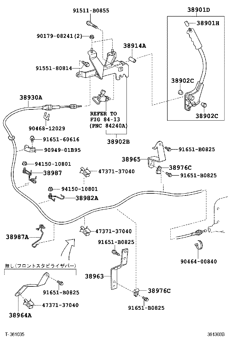38930-37520 CABLE ASSY, PUSH PULL product image