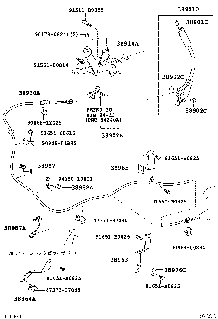 38930-37520 CABLE ASSY, PUSH PULL product image