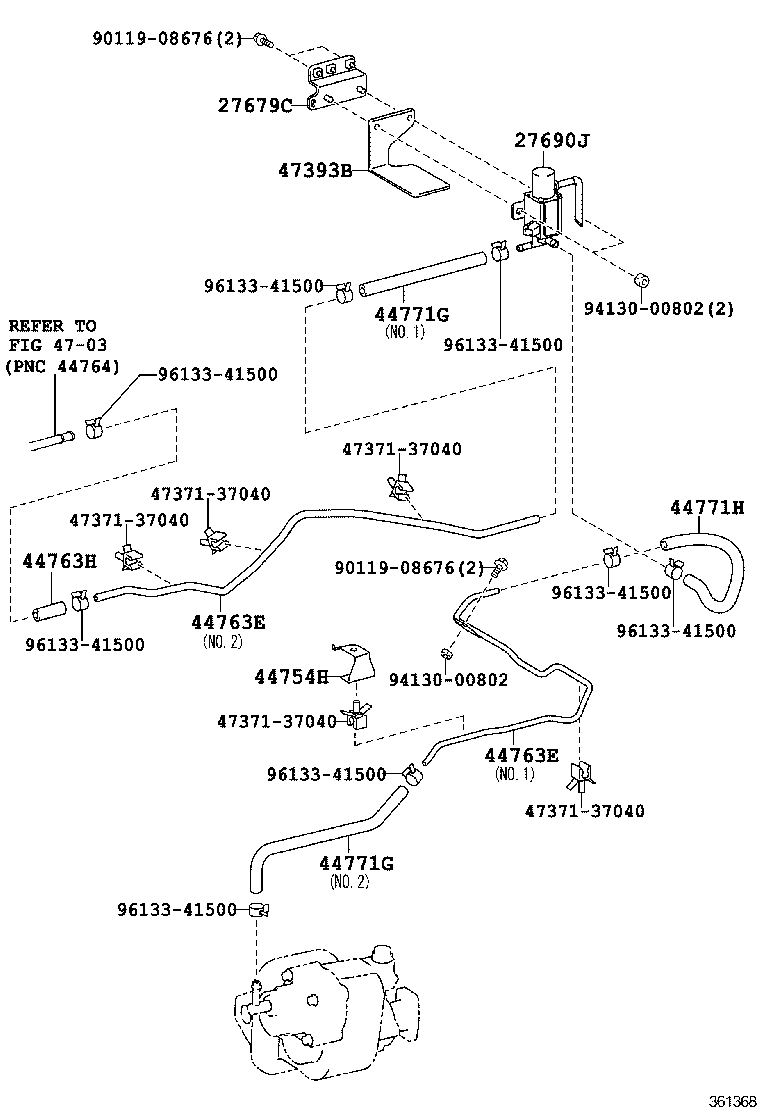36610-37460 POWER TAKE-OFF ASSY product image