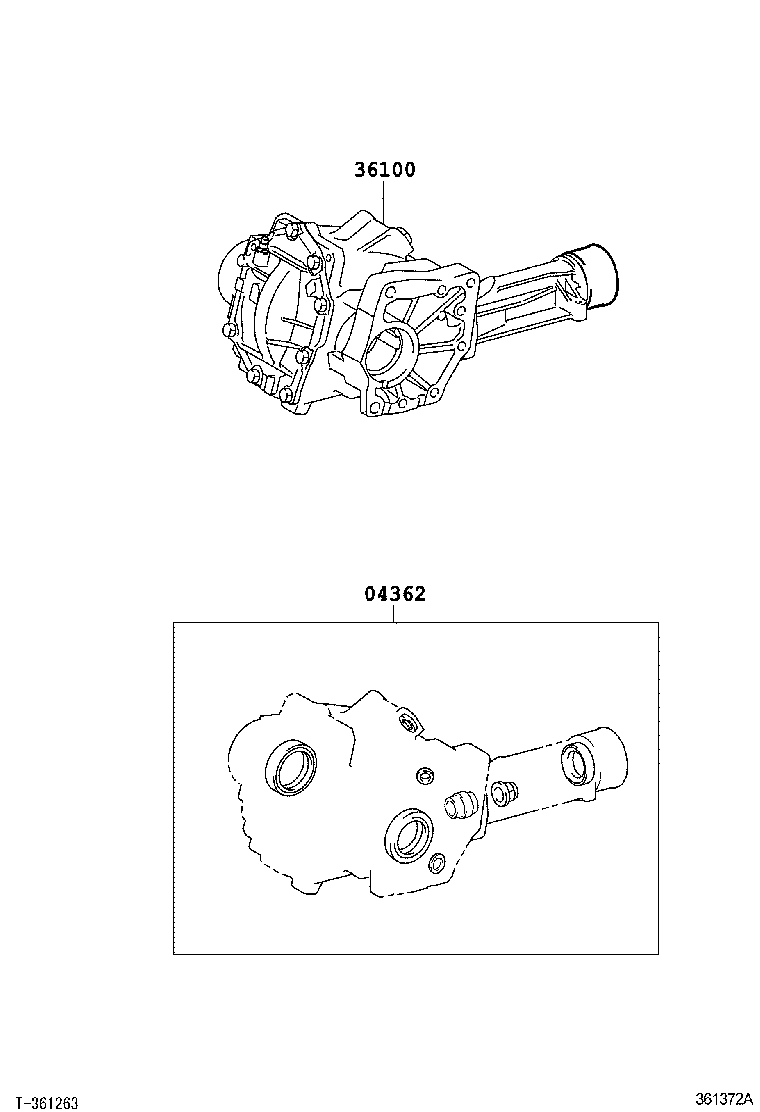 36100-52012 TRANSFER ASSY product image
