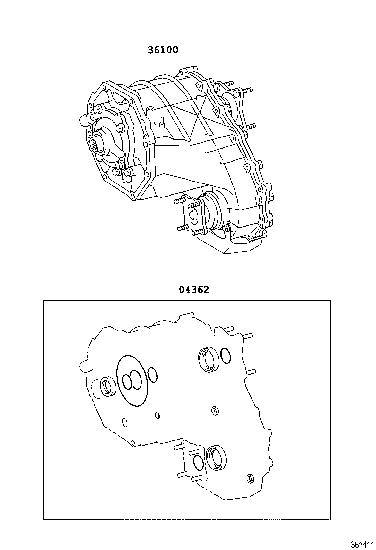 36100-34182 TRANSFER ASSY product image