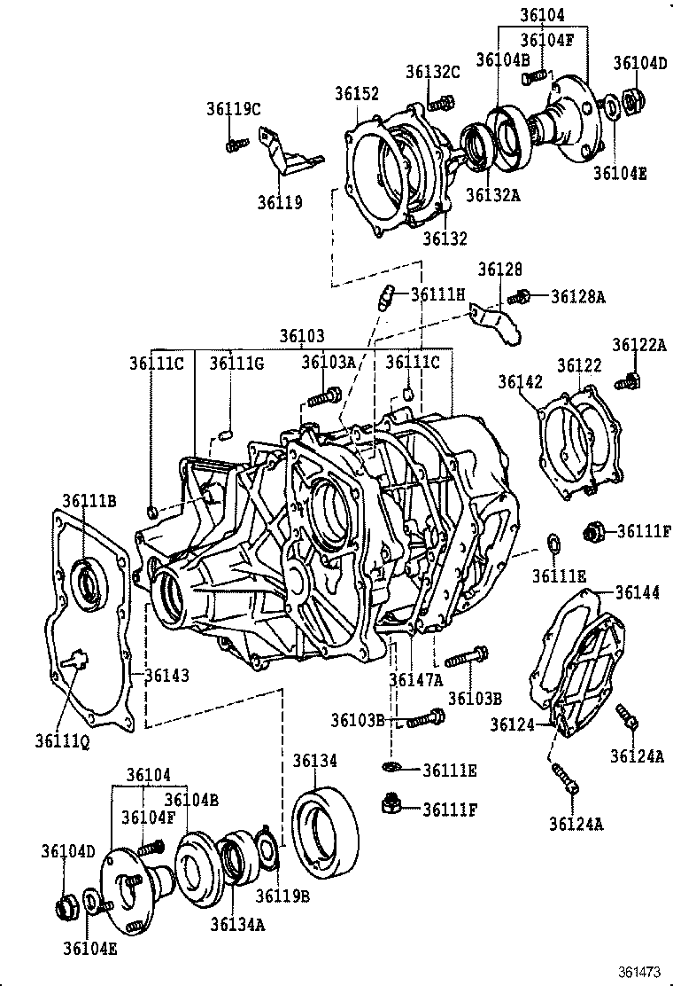 91611-B0610 BOLT (FOR TRANSFER OIL RECEIVER NO.1) product image