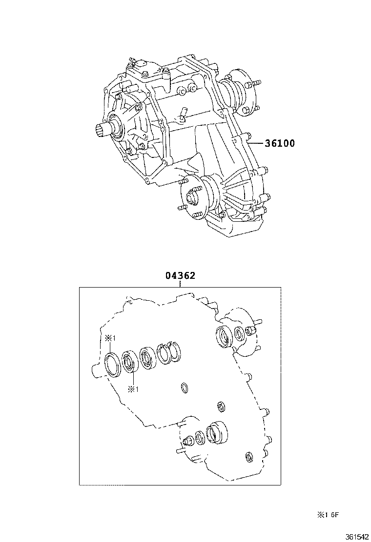 36100-6D400 TRANSFER ASSY product image