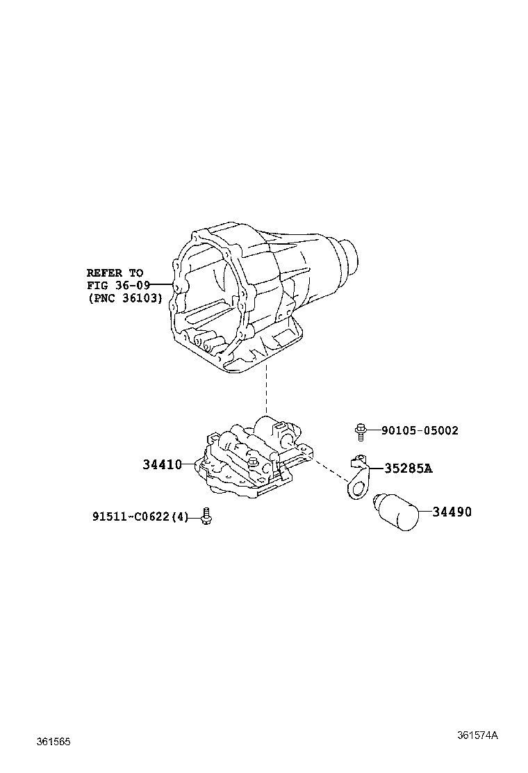 35285-30050 PLATE, SOLENOID LOCK product image
