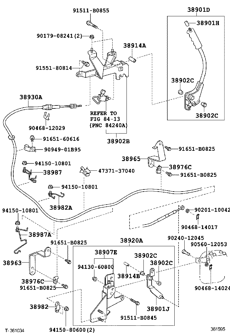 38930-37520 CABLE ASSY, PUSH PULL product image