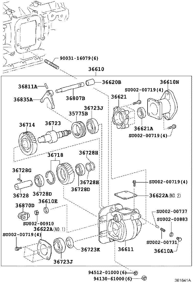 27679-78370 BRACKET, POWER TAKE-OFF SOLENOID product image