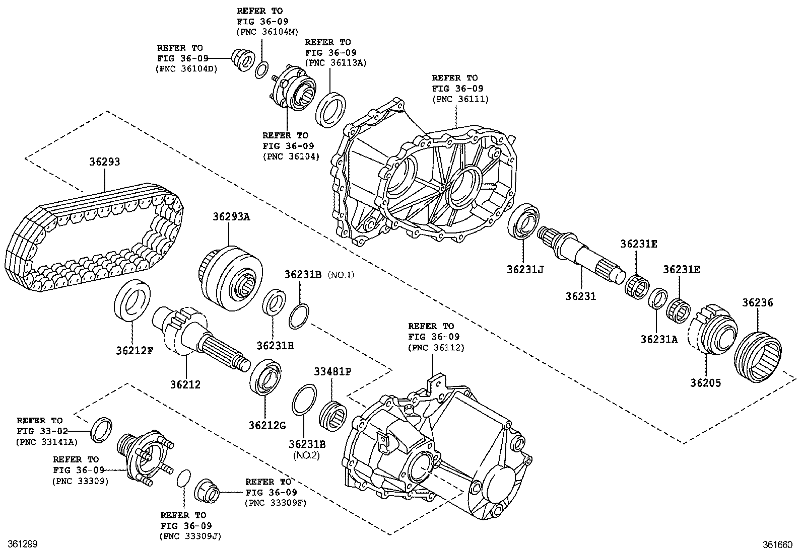 36234-37010 SHAFT, TRANSFER OUTPUT, FRONT product image