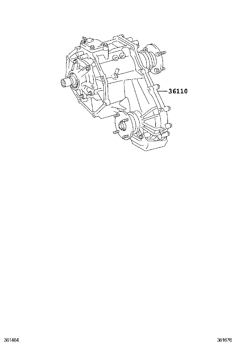 36100-60B91 TRANSFER ASSY product image