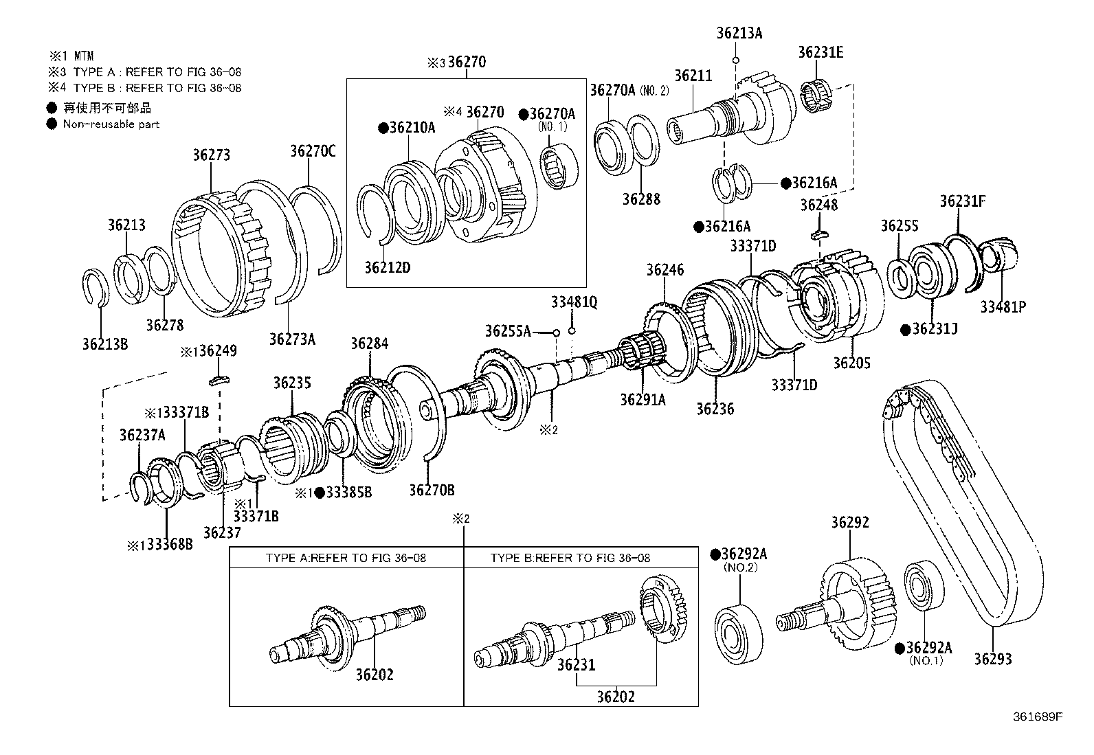 33367-0K280 RING, SYNCHRONIZER (FOR TRANSFER FRONT DRIVE CLUTCH) product image