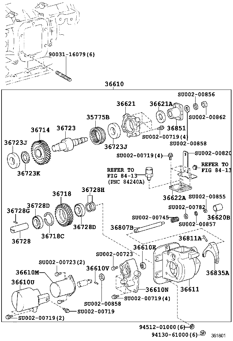 35775-37030 SLEEVE, OUTPUT SHAFT product image