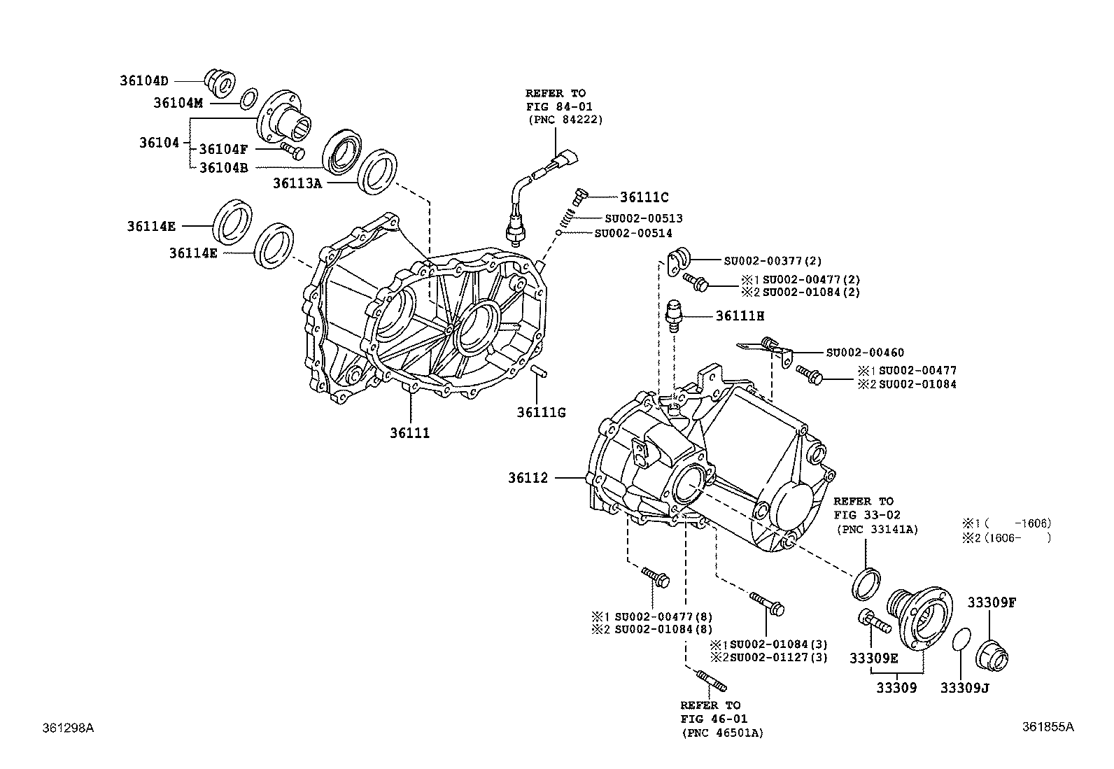 33325-37020 DEFLECTOR, DUST (FOR TRANSFER OUTPUT SHAFT) product image