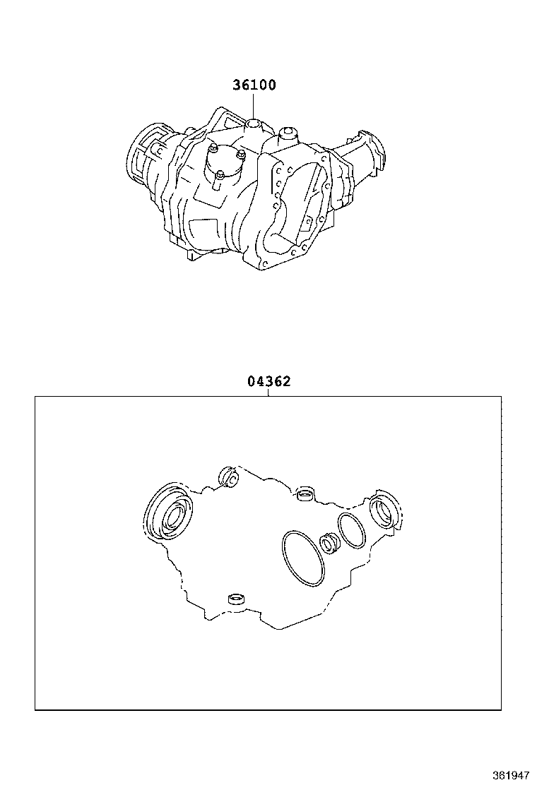 36100-20170 TRANSFER ASSY product image