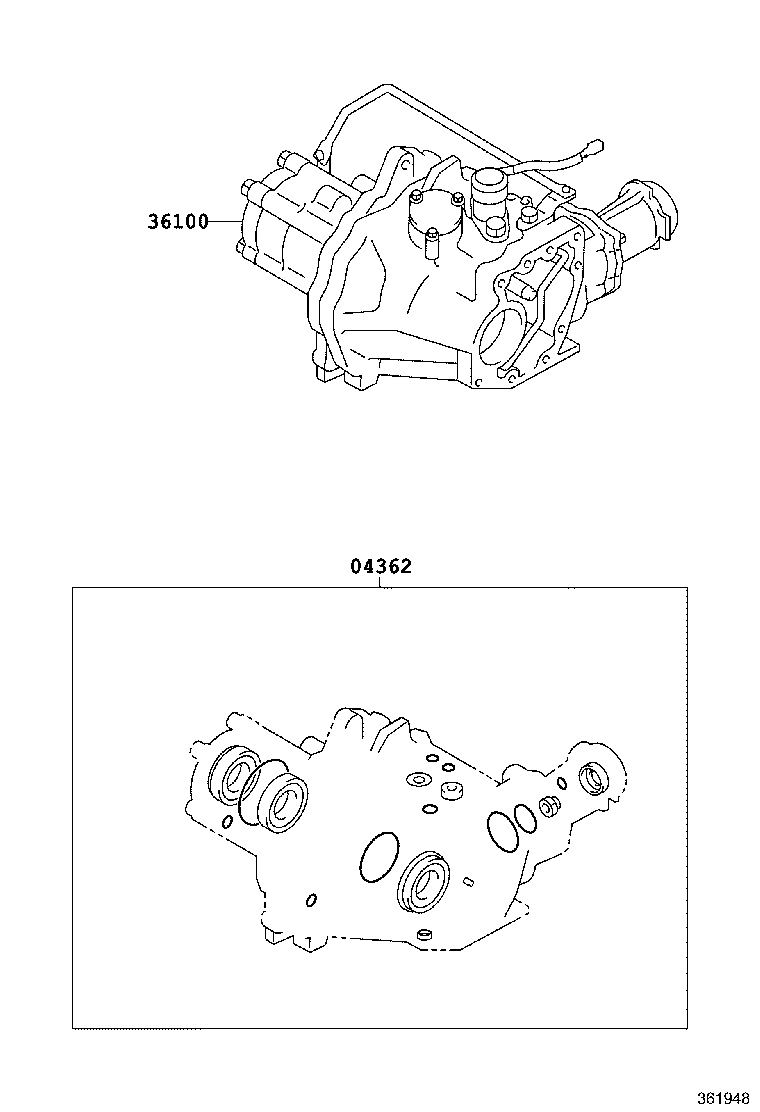 36100-20170 TRANSFER ASSY product image