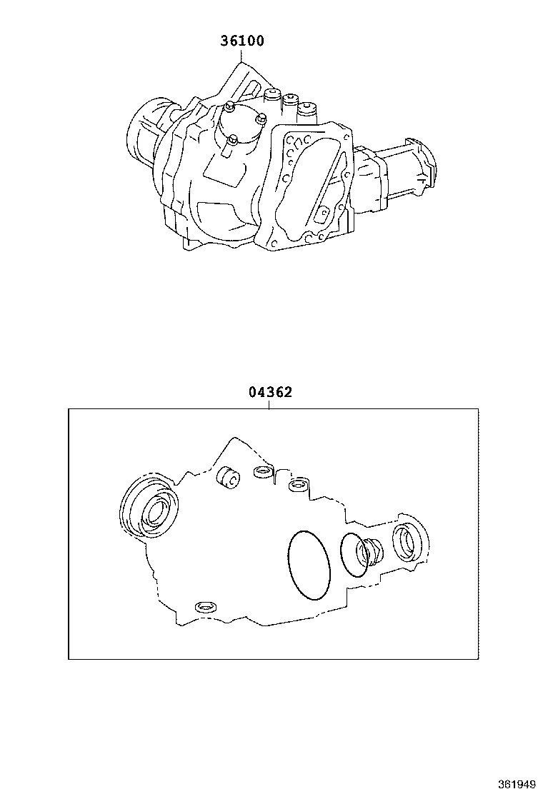 36100-20170 TRANSFER ASSY product image