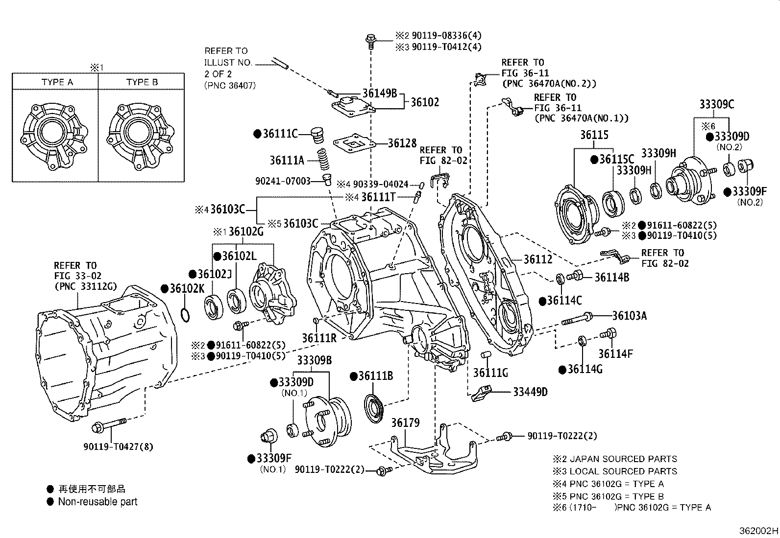 36204-71020 FLANGE SUB-ASSY, OUTPUT SHAFT COMPANION product image