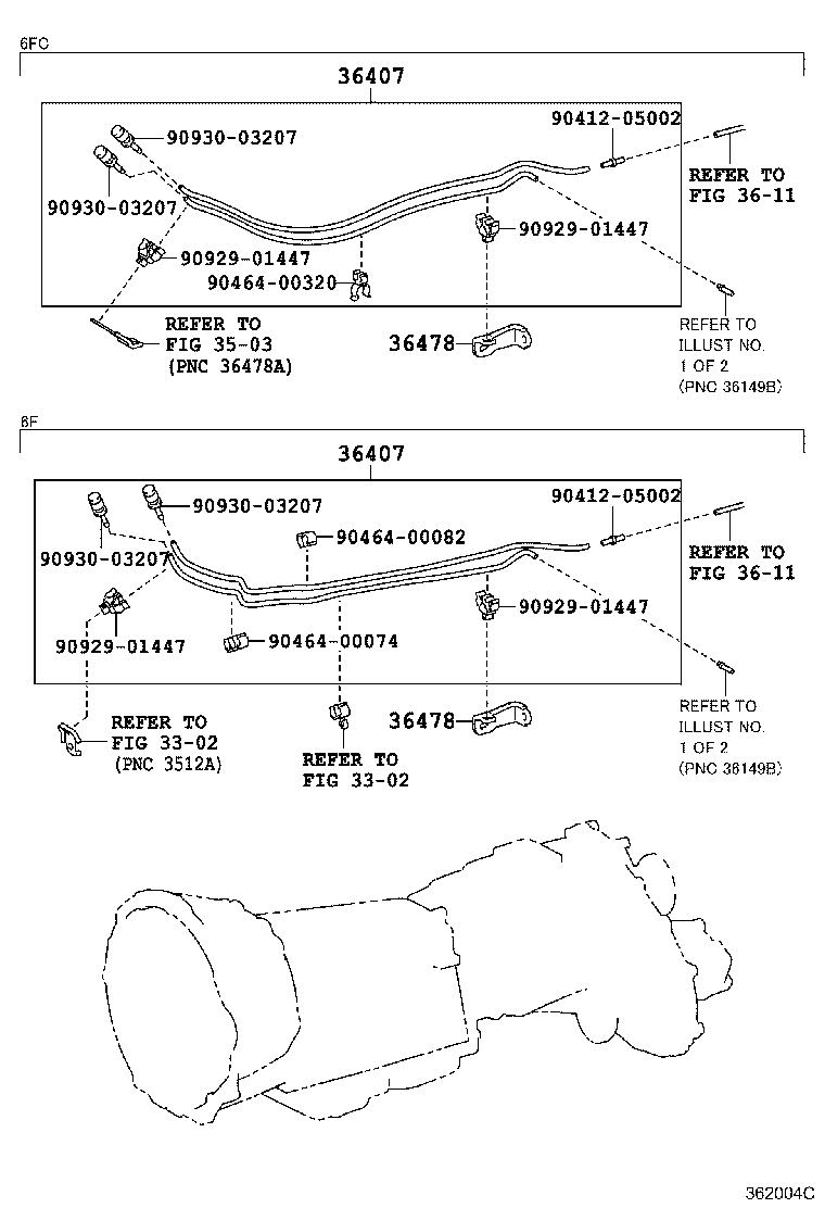 36204-71020 FLANGE SUB-ASSY, OUTPUT SHAFT COMPANION product image