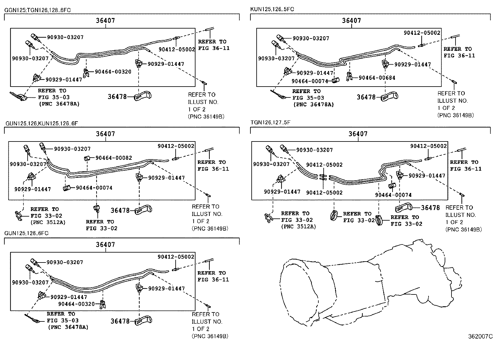 Thumbnail 5 for 36407-0K030