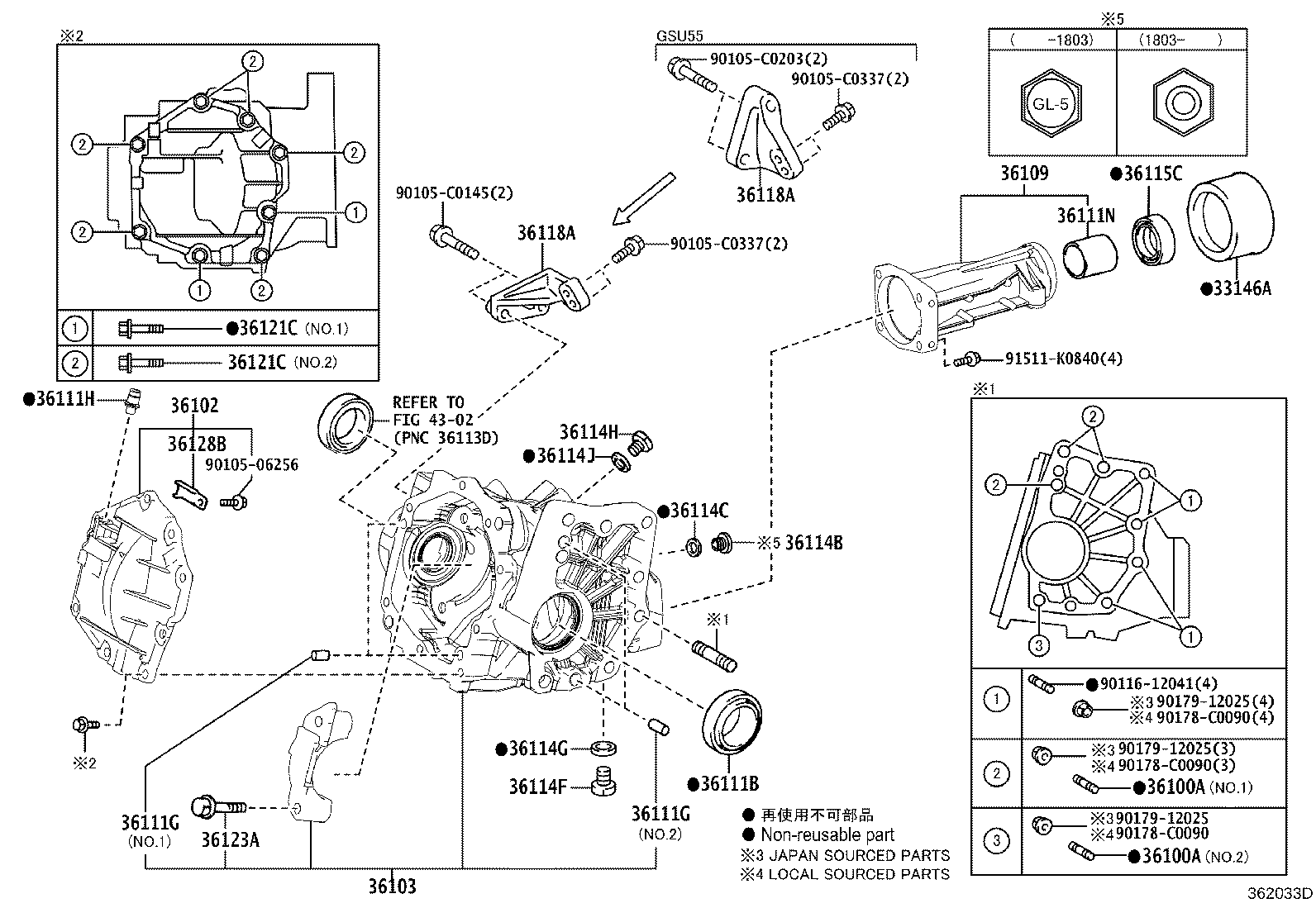 90116-C0004 BOLT, STUD (FOR TRANSFER & TRANSAXLE SETTING) product image