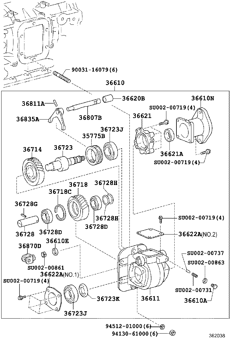 27679-78370 BRACKET, POWER TAKE-OFF SOLENOID product image