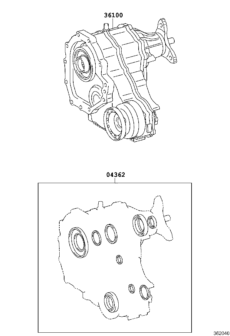 36100-30100 TRANSFER ASSY product image