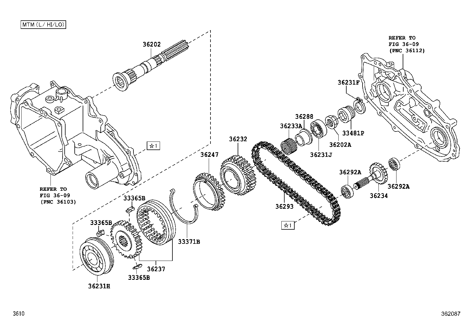 36217-97501 GEAR, TRANSFER LOW SPEED INPUT product image