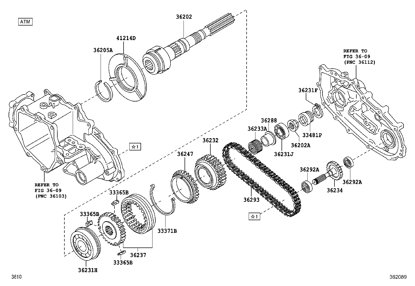 36217-97501 GEAR, TRANSFER LOW SPEED INPUT product image
