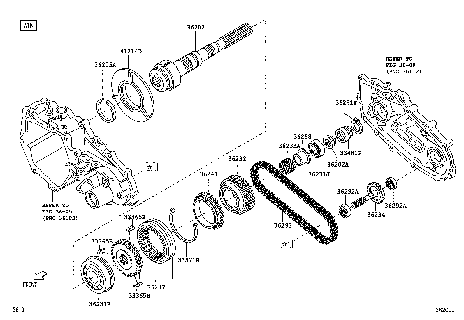 36212-B5010 GEAR, TRANSFER LOW SPEED INPUT product image