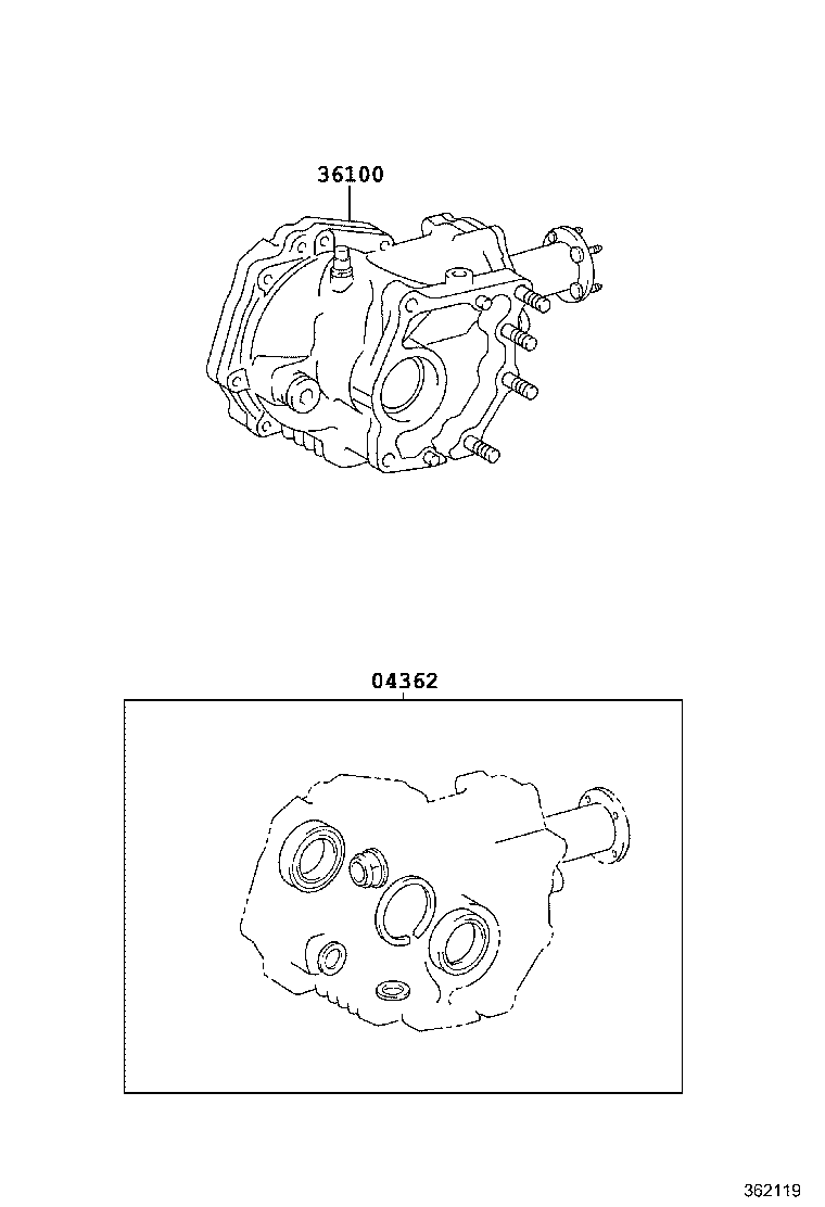 36100-52061 TRANSFER ASSY product image