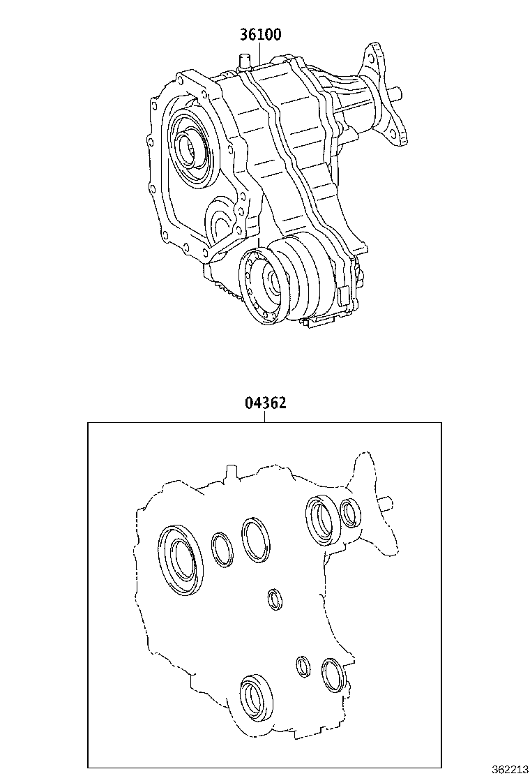 36100-50030 TRANSFER ASSY product image