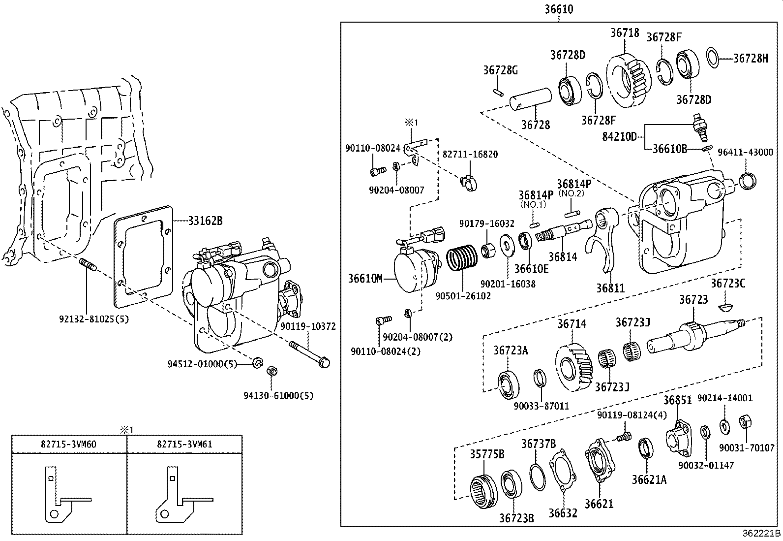 27679-78370 BRACKET, POWER TAKE-OFF SOLENOID product image