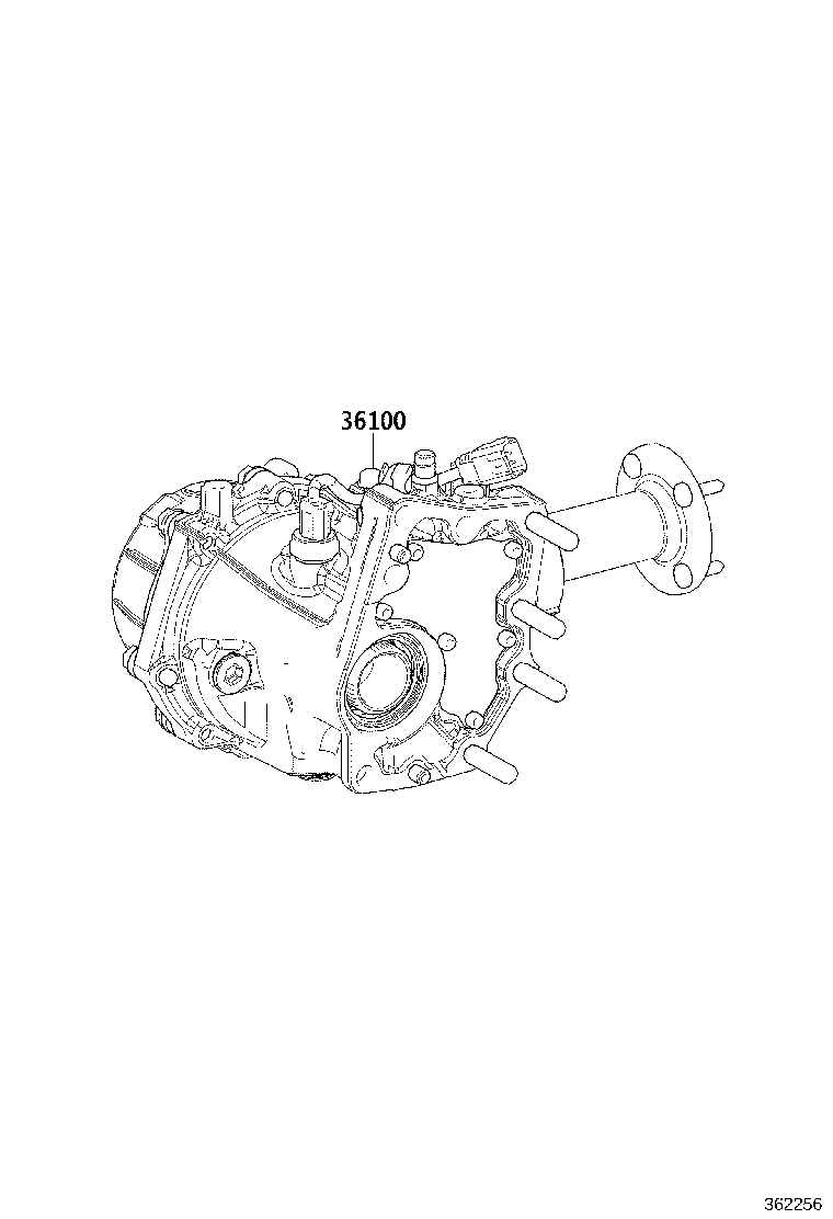 36100-42170 TRANSFER ASSY product image