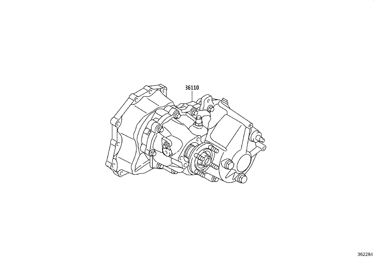 36110-37040 TRANSFER ASSY product image