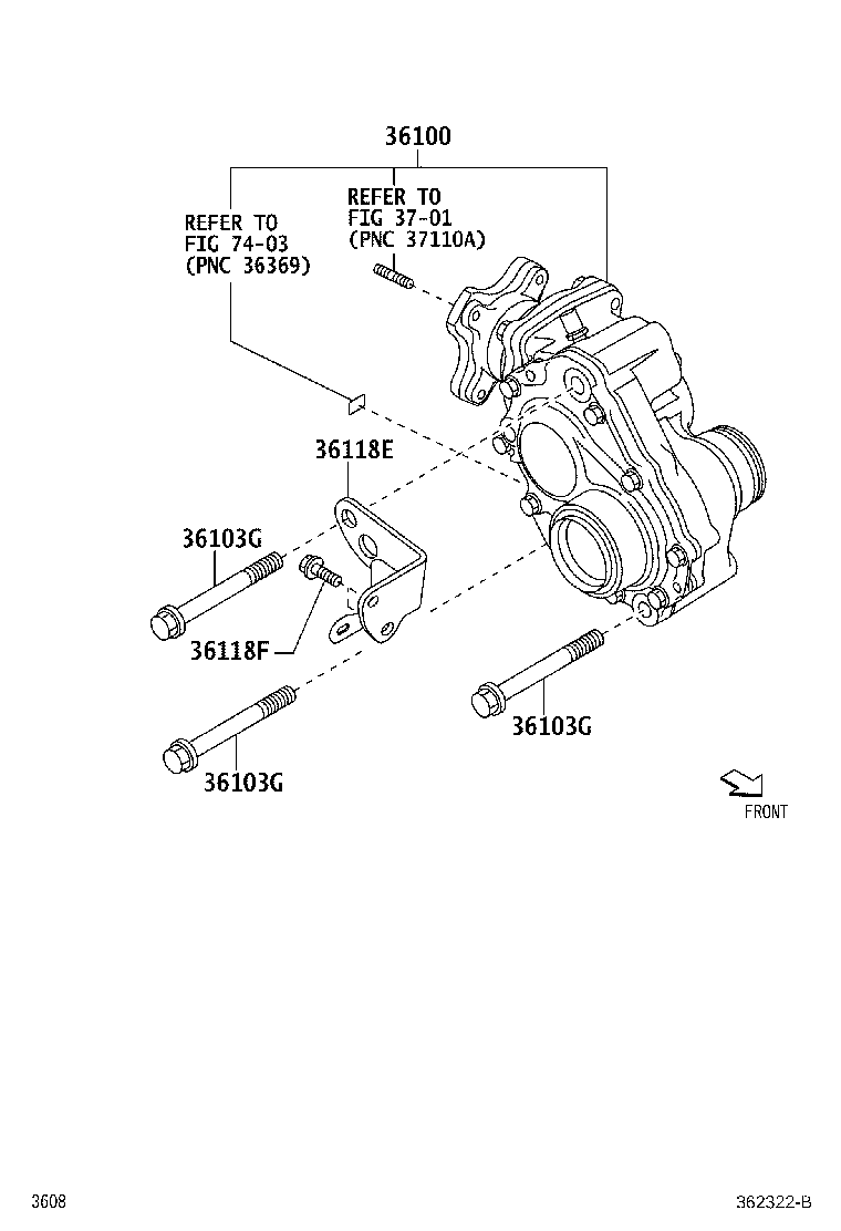 90041-20083 BOLT(FOR TRANSFER CASE) product image