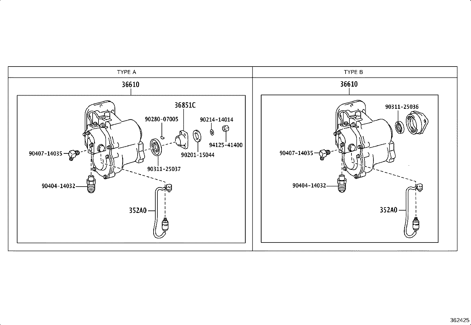 36610-37583 POWER TAKE-OFF ASSY product image