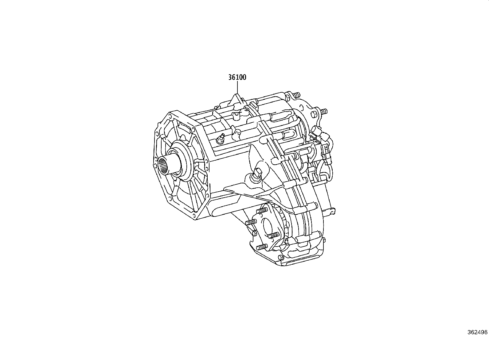 36100-0C030 TRANSFER ASSY product image