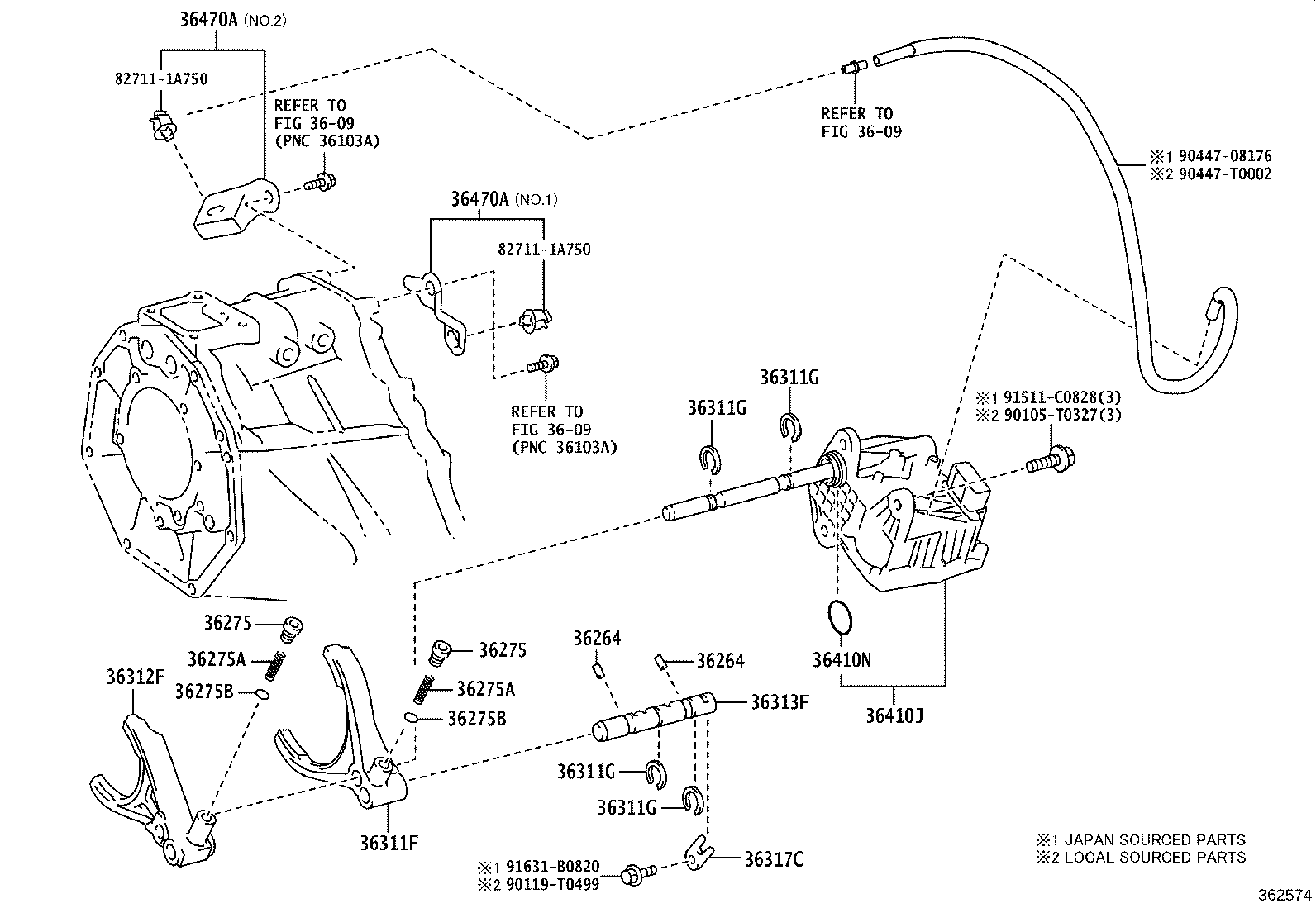 33593-35030 PLUG, SHIFT DETENT BALL SPRING product image