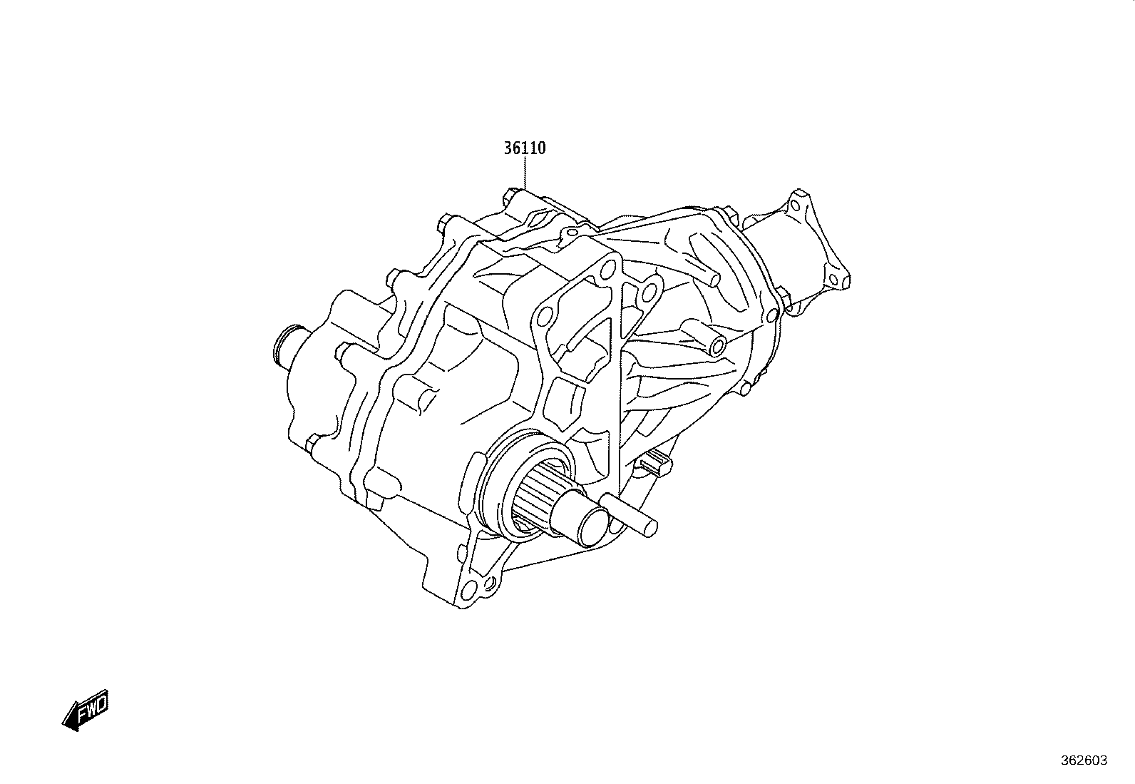 36110-WC001 TRANSFER ASSY product image
