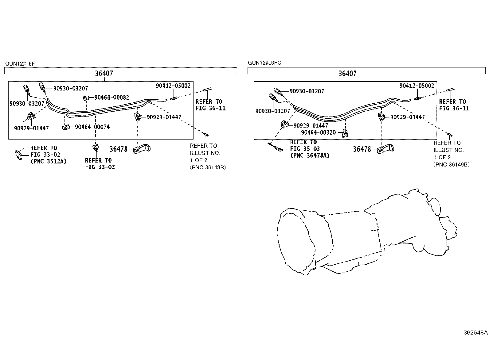 36112-04010 CASE, TRANSFER, REAR product image