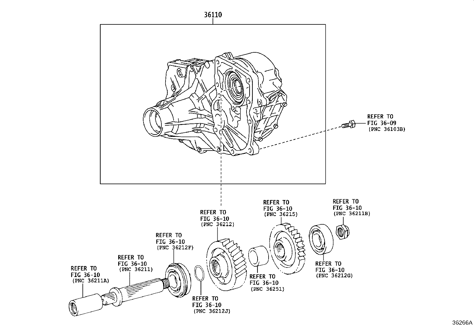 36130-6A421 TRANSFER ASSY product image