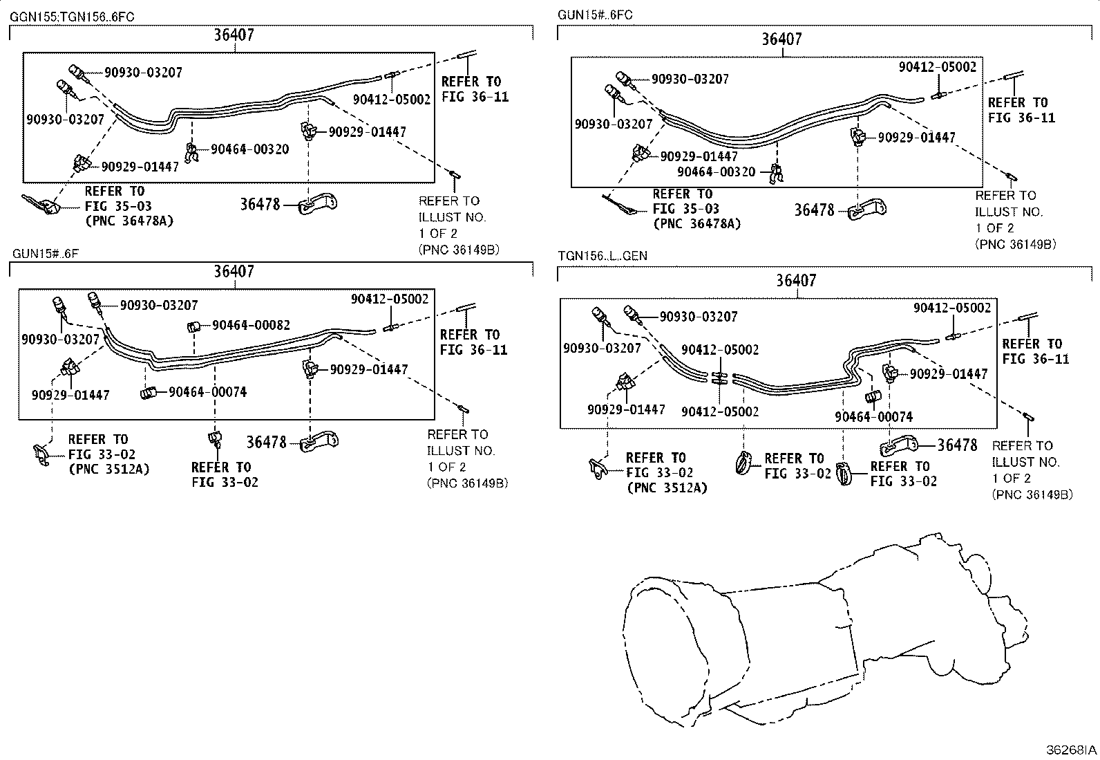 90311-45039 SEAL, TYPE T OIL (FOR TRANSFER EXTENSION HOUSING) product image
