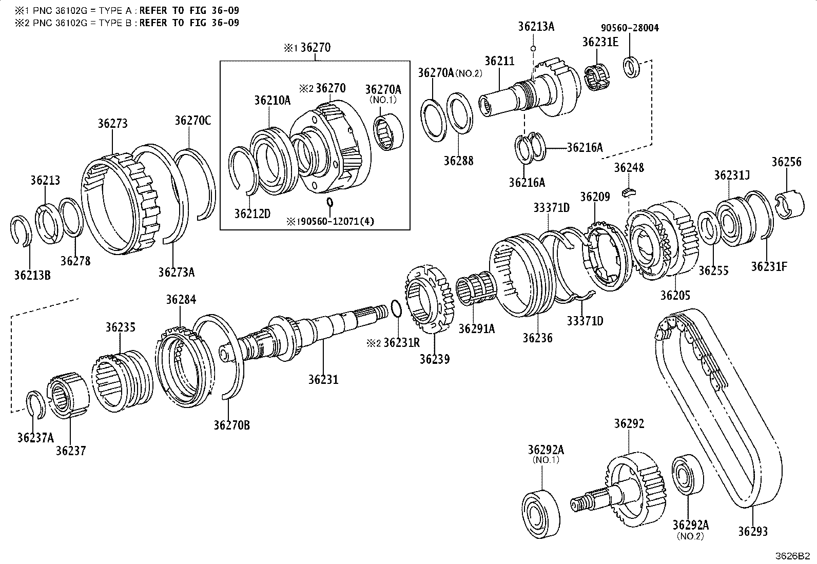 36231-35060 SHAFT, TRANSFER OUTPUT, REAR product image
