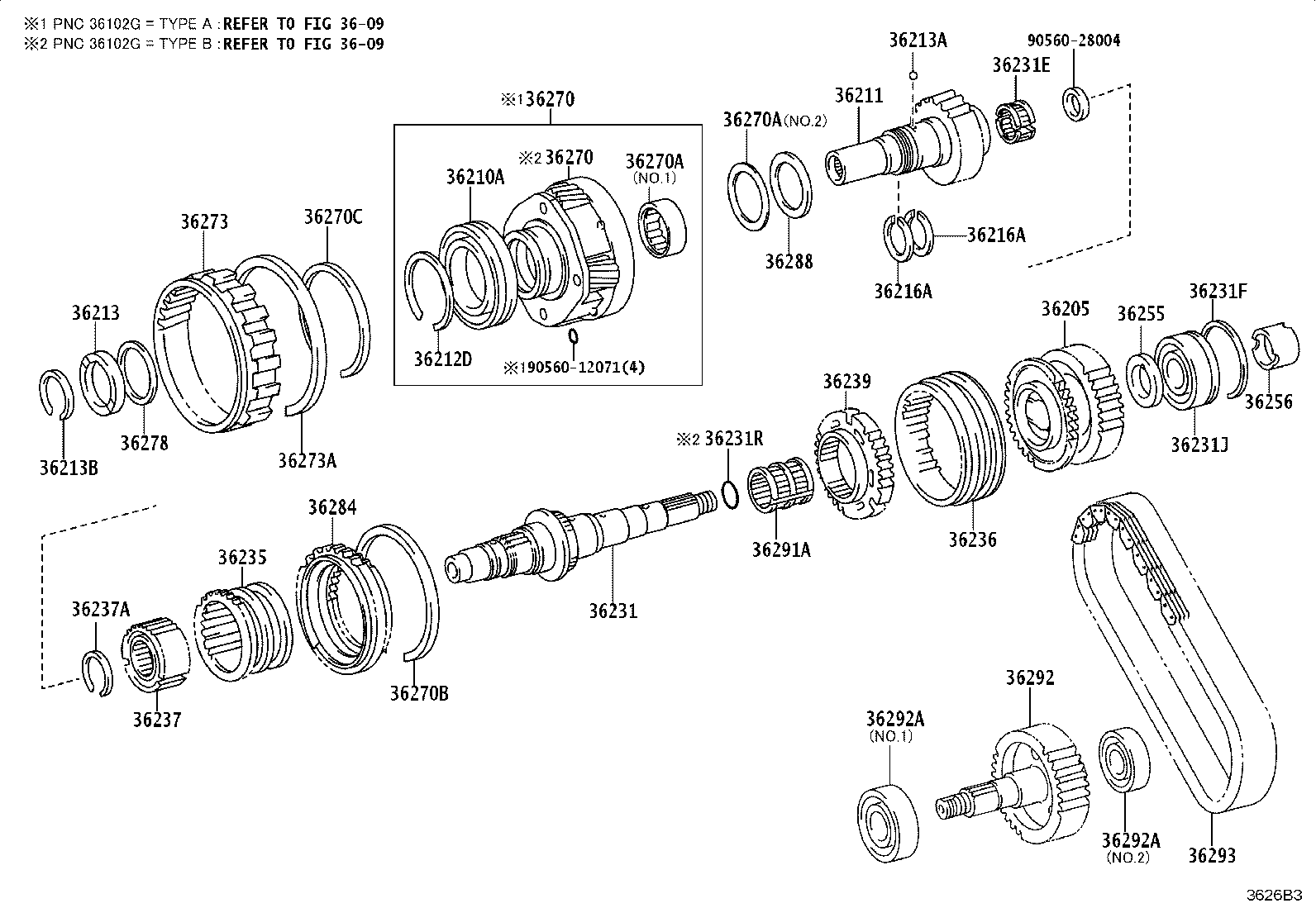 36231-35060 SHAFT, TRANSFER OUTPUT, REAR product image