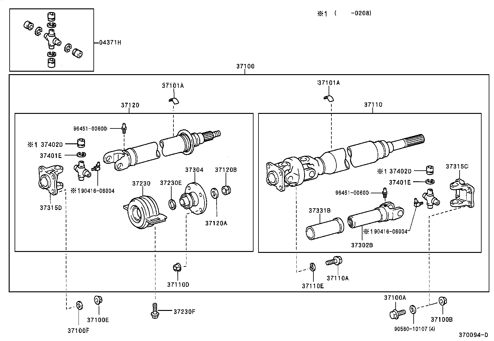 Thumbnail 3 for 37100-0C030