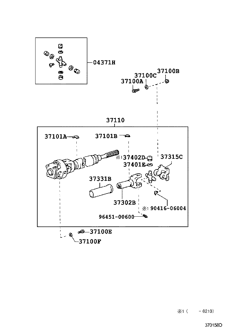 Thumbnail 2 for 37100-3D250