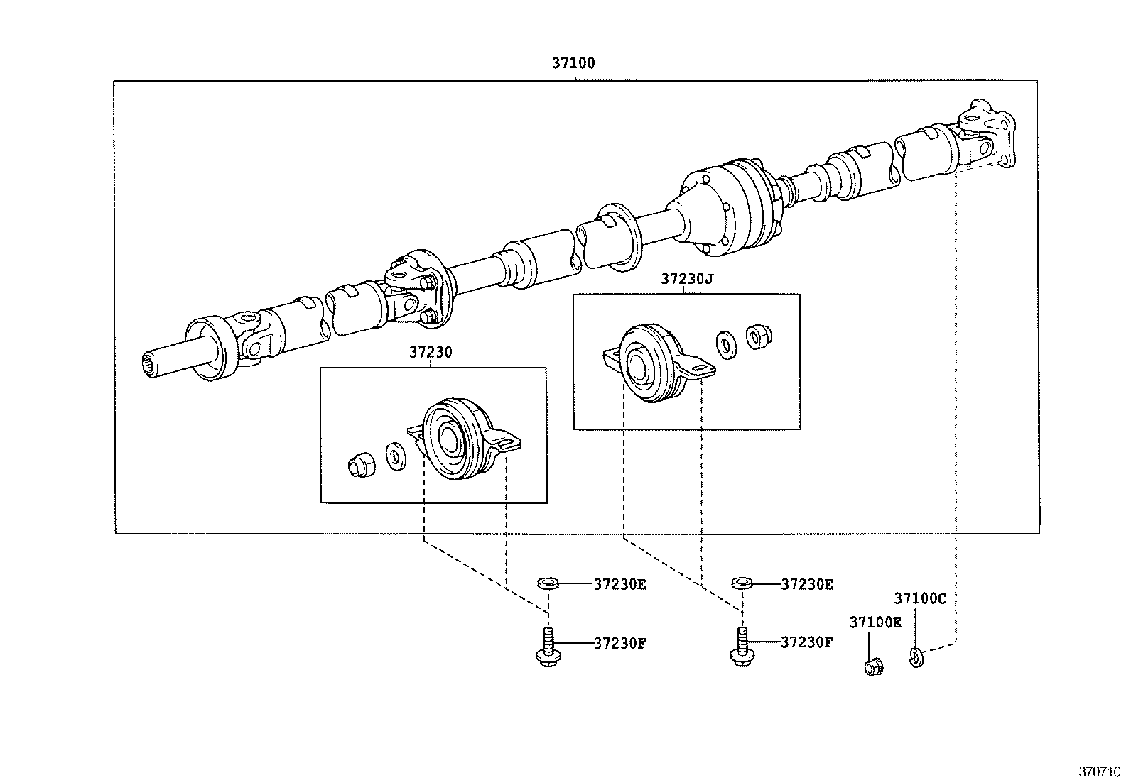 90179-08268 NUT, NO.2 (FOR PROPELLER SHAFT & DIFFERENTIAL SETTING) product image