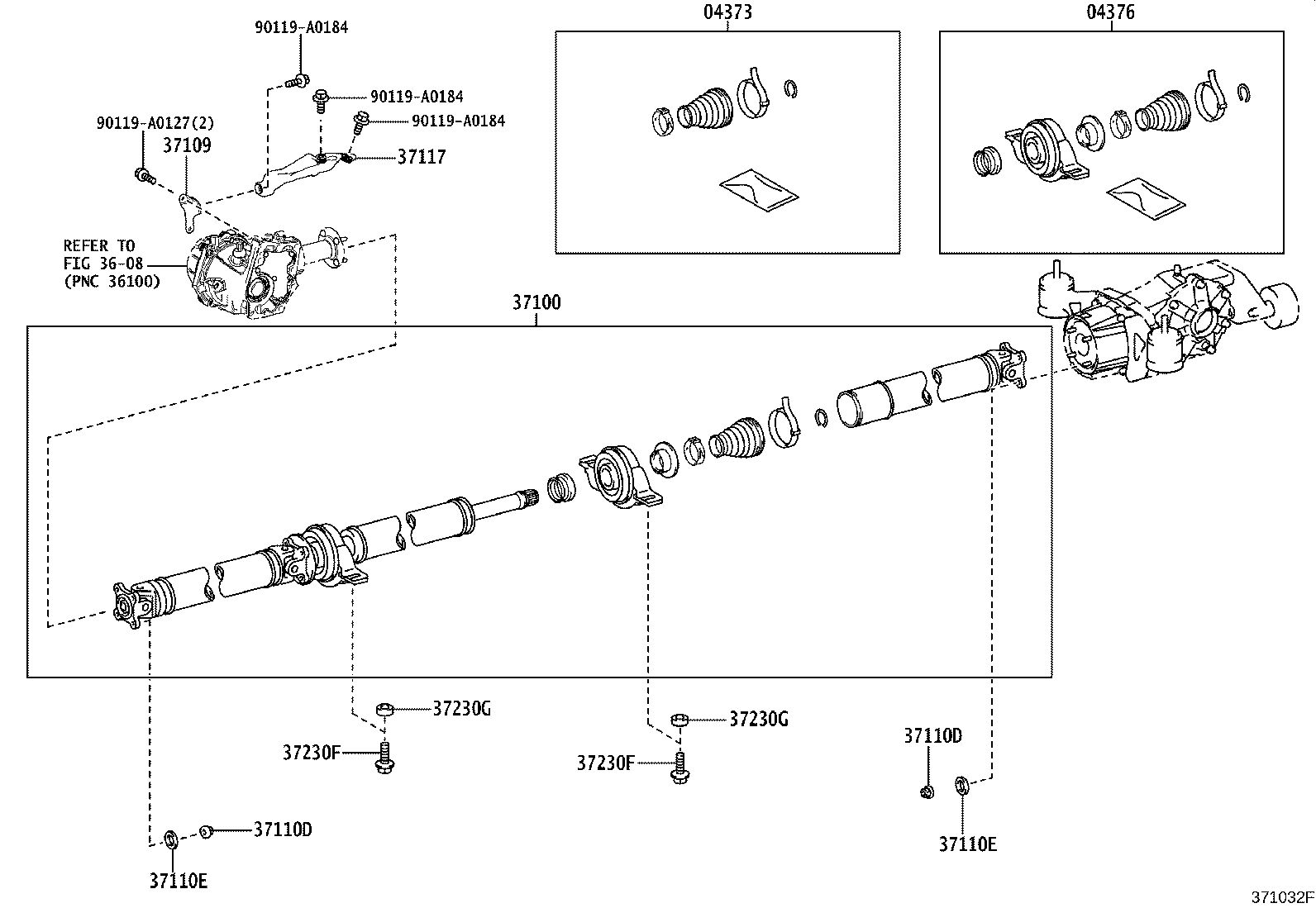 Toyota 04376-48011 Genuine Toyota Part