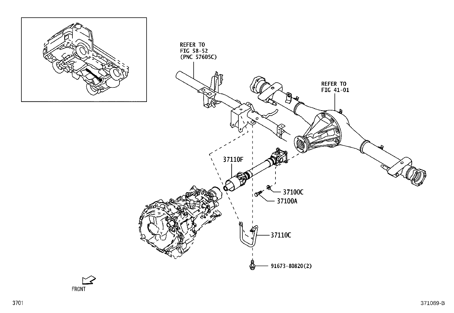 37110-B5170 SHAFT ASSY, PROPELLER, REAR product image