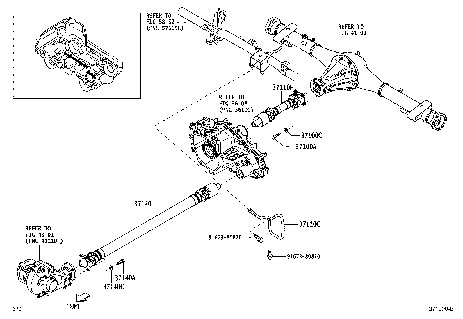 37110-B5170 SHAFT ASSY, PROPELLER, REAR product image