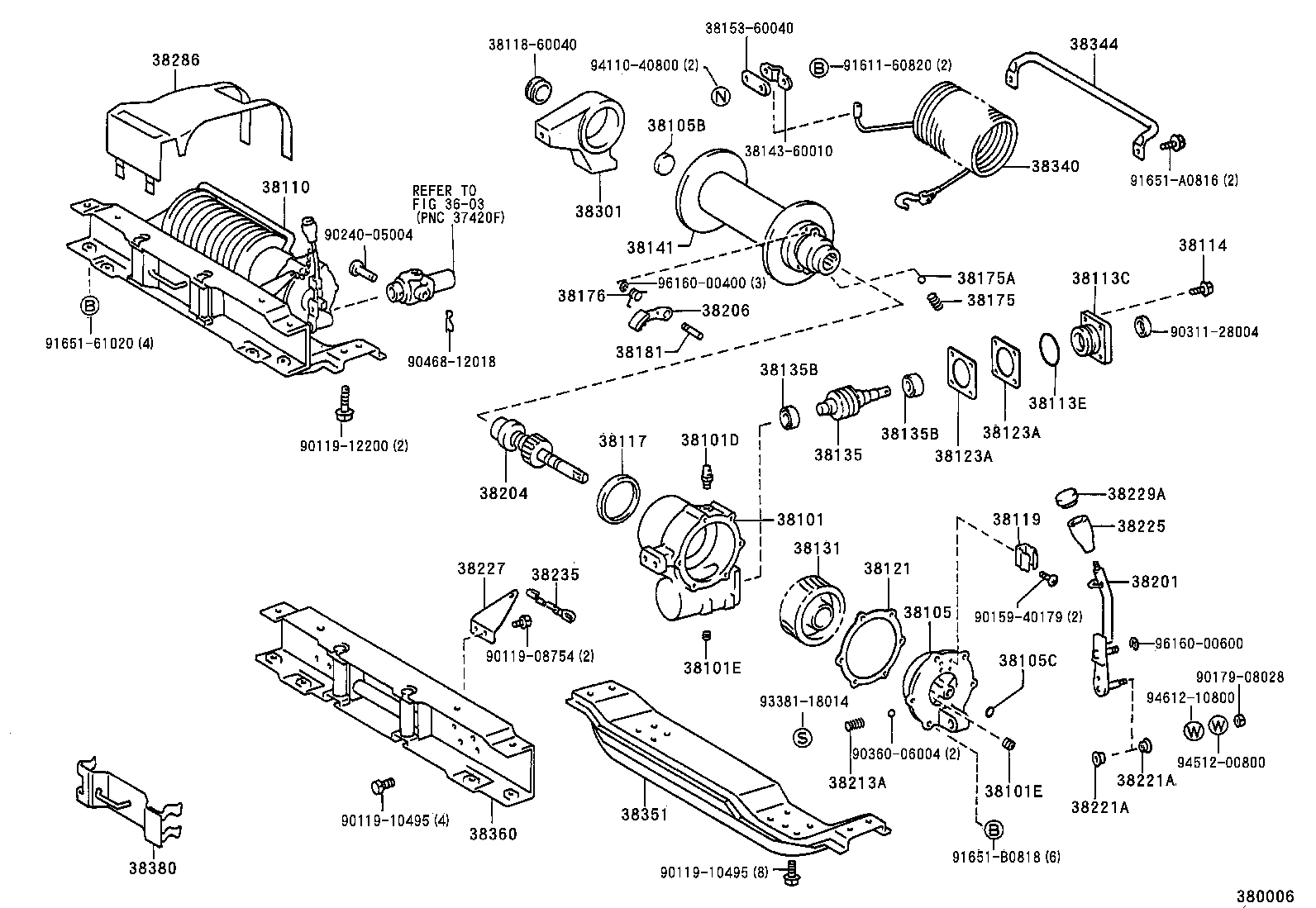 38191-60121 PLATE, WINCH CAUTION, NO.1 product image