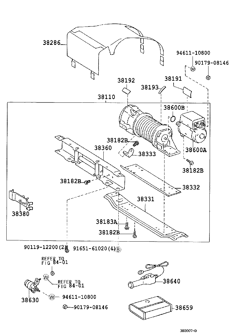 38191-60121 PLATE, WINCH CAUTION, NO.1 product image